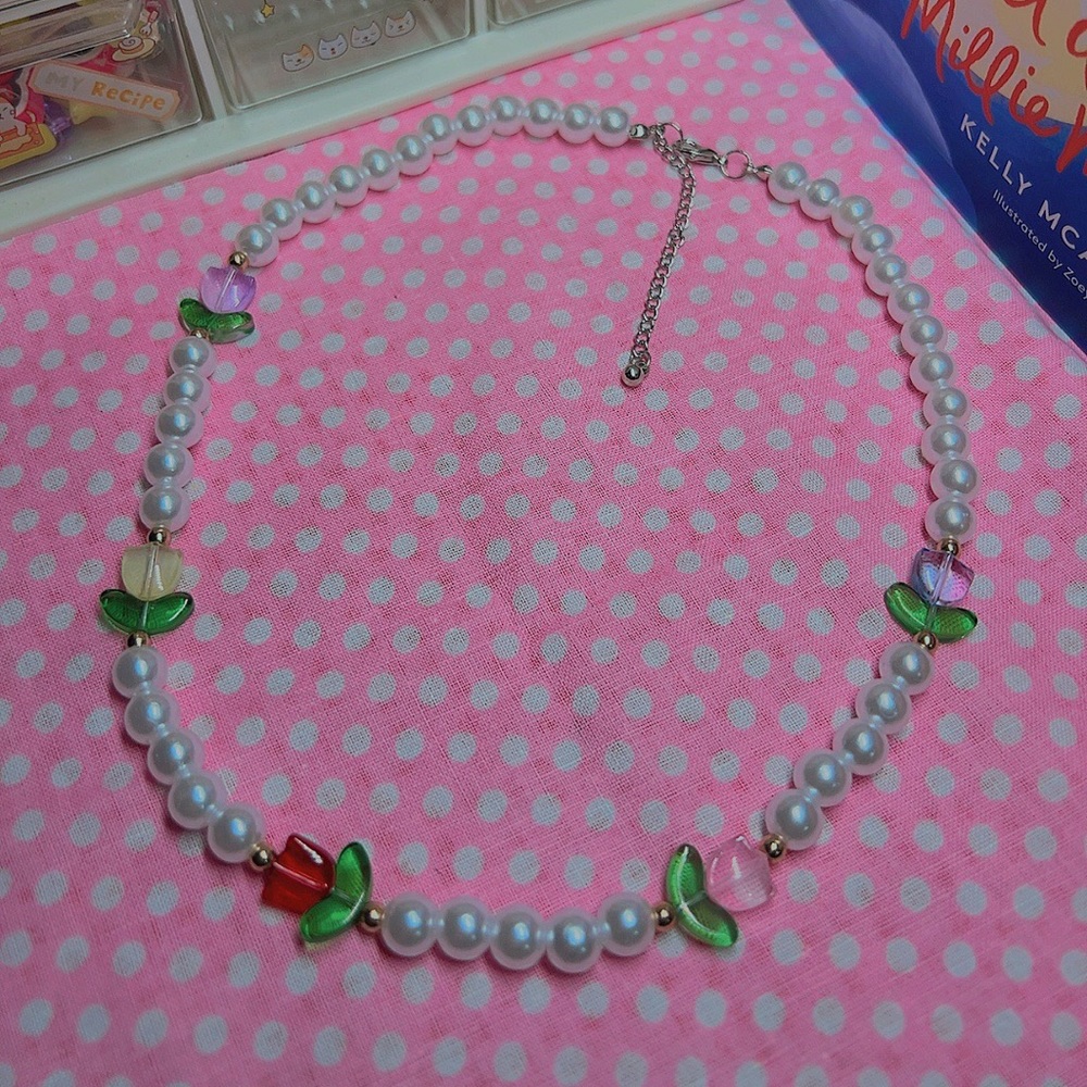 Handmade Pearl necklace